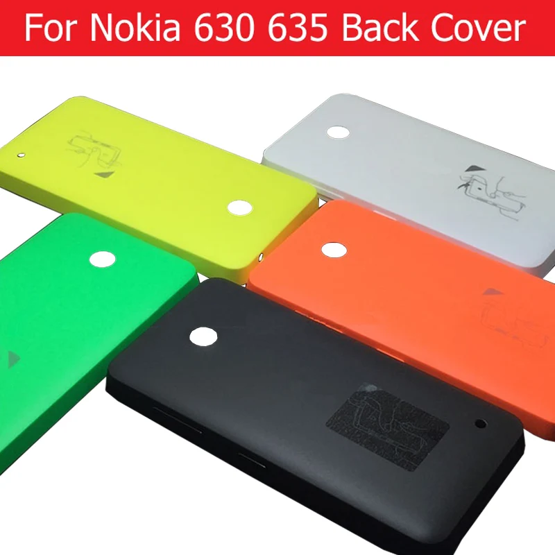 Задняя крышка батарейного отсека для Nokia 630 635 задняя чехол Microsoft lumia nokia без