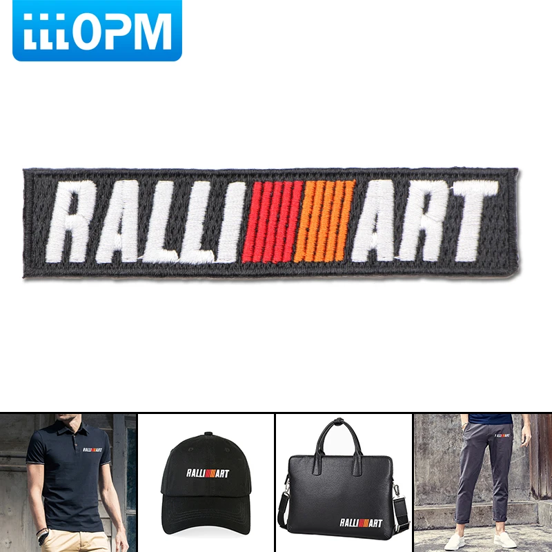 1 шт. тканевые наклейки для одежды аппликация патчи вышивка Mitsubishi RalliArt Lancer Ralli Art 10