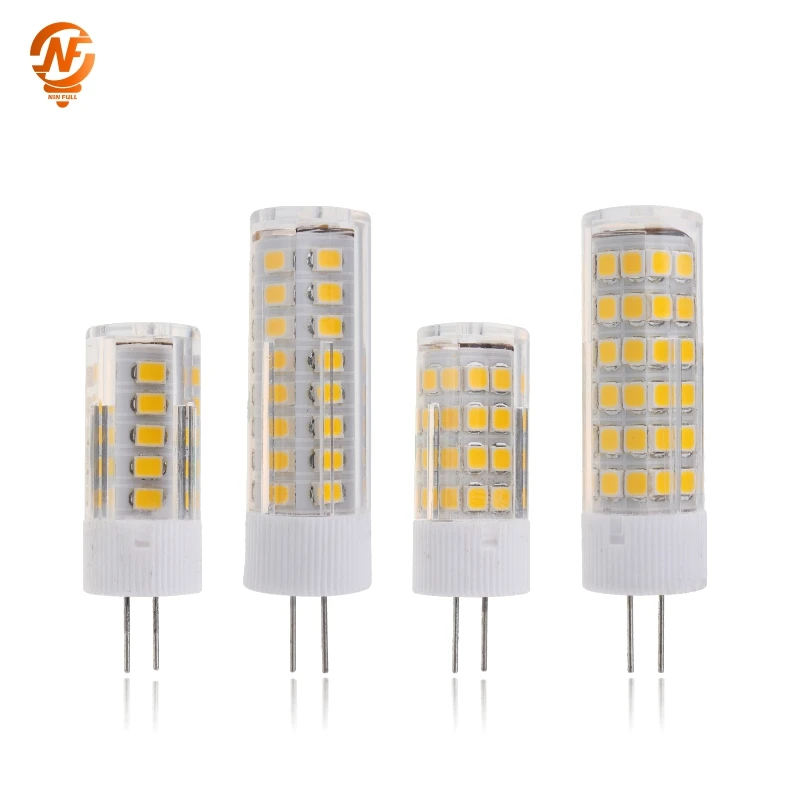 Светодиодный светильник G4 220 В перем. Тока 3 Вт 4 5 7 SMD 2835 светодиодный керамика заменяемый галогенный