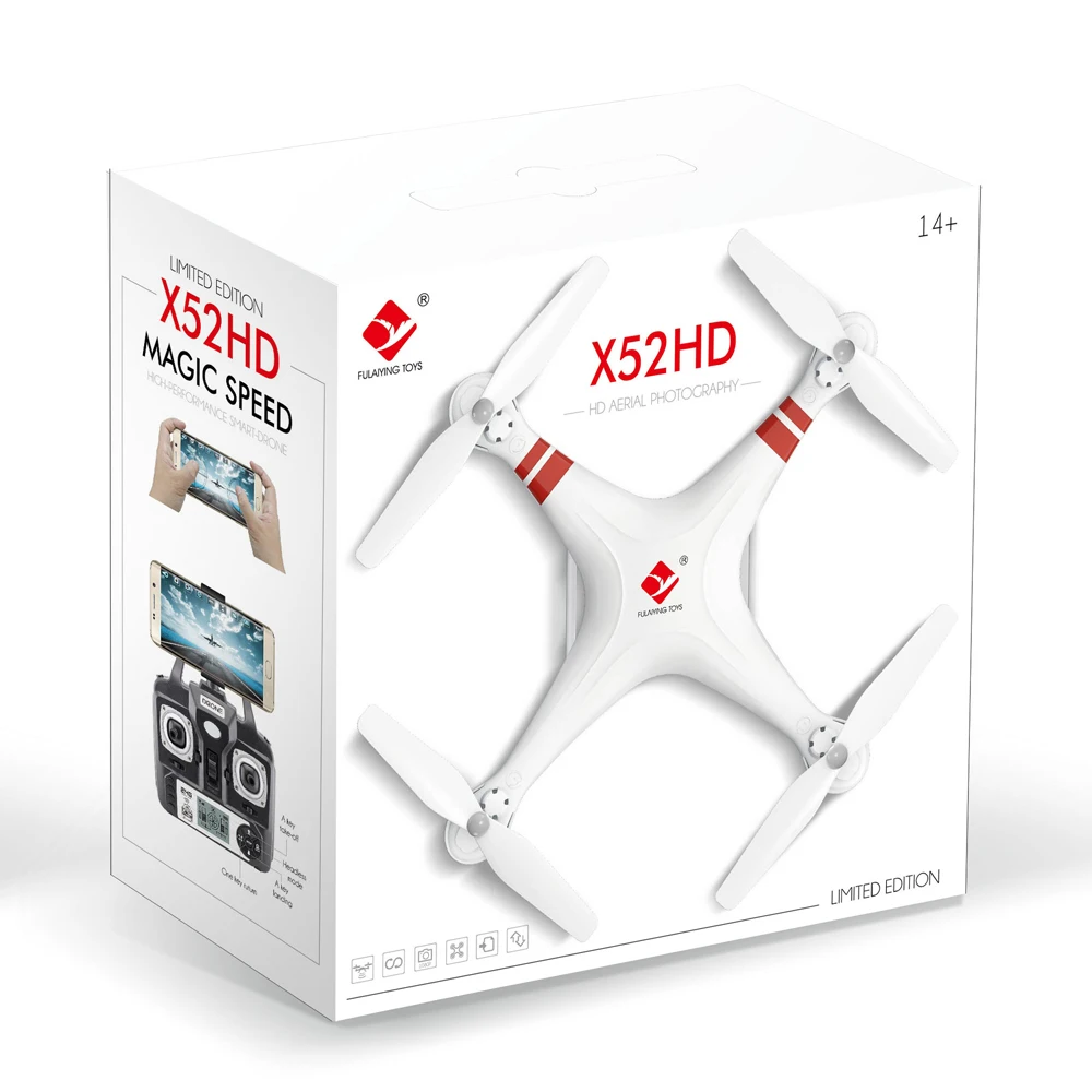 drone fly x52hd