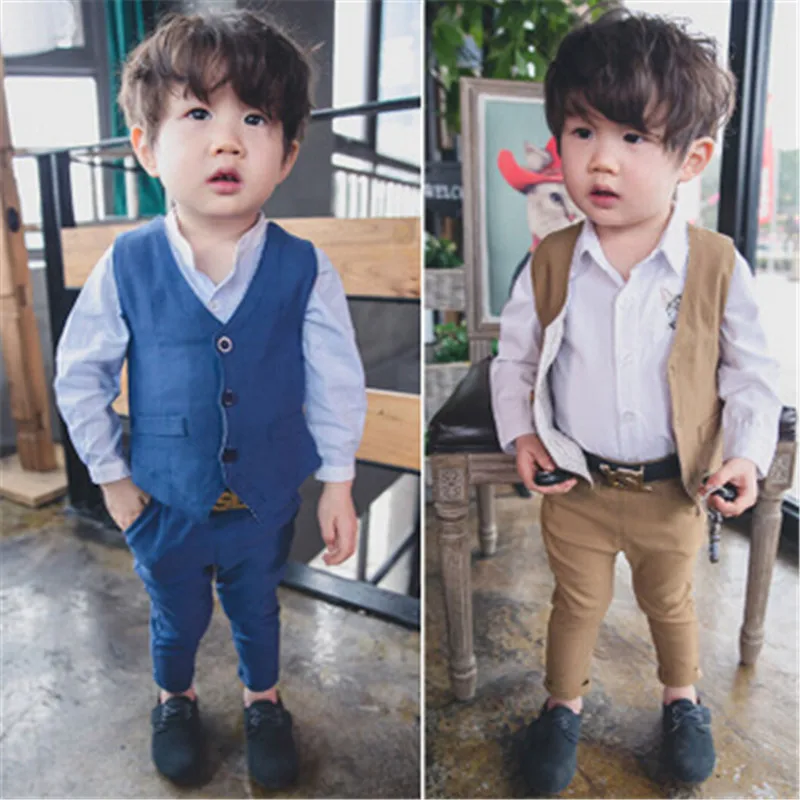 baby boy vest suit