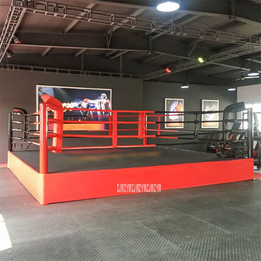 4*4 м крупное боевое соревнование Kickboxing платформа спортивная игра Фитнес Бокс кольцо стандартная наземная платформа клетка 001