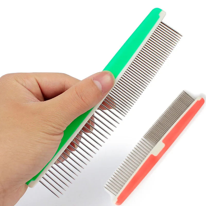 Pet Grooming Tools Soft Rubber Cat Dog Shedding Comb and Grooming Comb