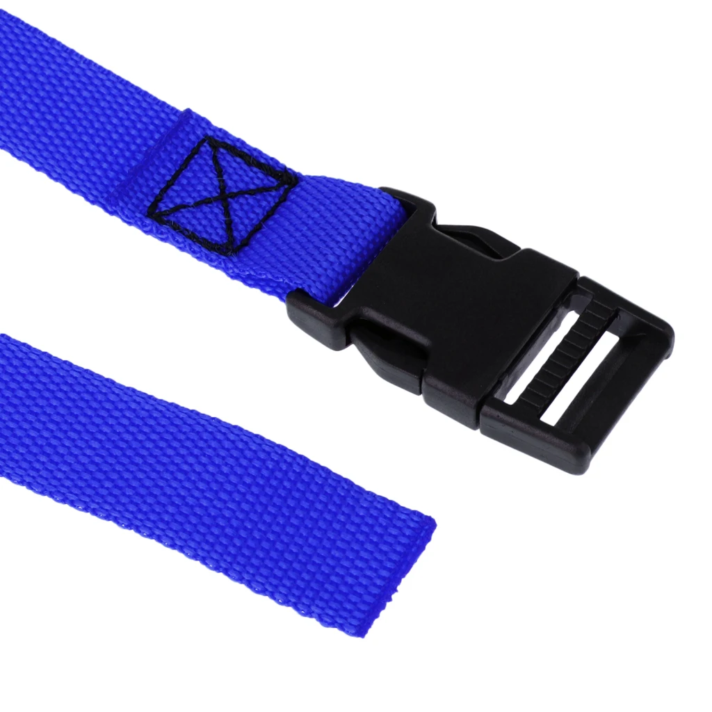 2pcs 1 meter 25mm Golf Trolley Webbing Straps/Luggage Tie down Straps with Quick Release Buckle