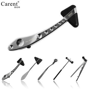 

CARENT 7 Types New Talyor Wartenburg Pinwheel Deluxe Medical Neurological Percussor Diagnostic Reflex Hammer