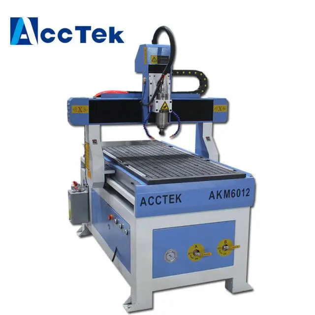 Pequeña máquina de grabado de corte de madera cnc enrutador cnc 6012 para la ventamini cnc