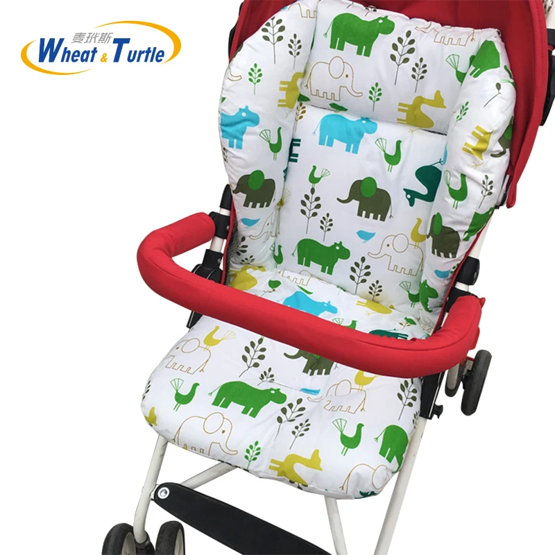 

Baby Stroller Seat Cushion, Comfortable Pushchair Pad Seat Cover Child Carriage Mat Thermal Thicken Pad Baby Chair Cushion
