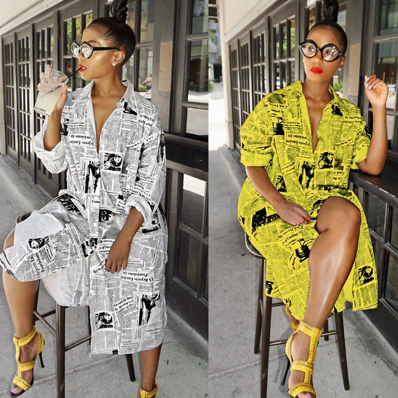 

2019 autumn summer dress hipie boho loose dresses fall long sleeve print african lasy clothes plus size vetsido femme africain