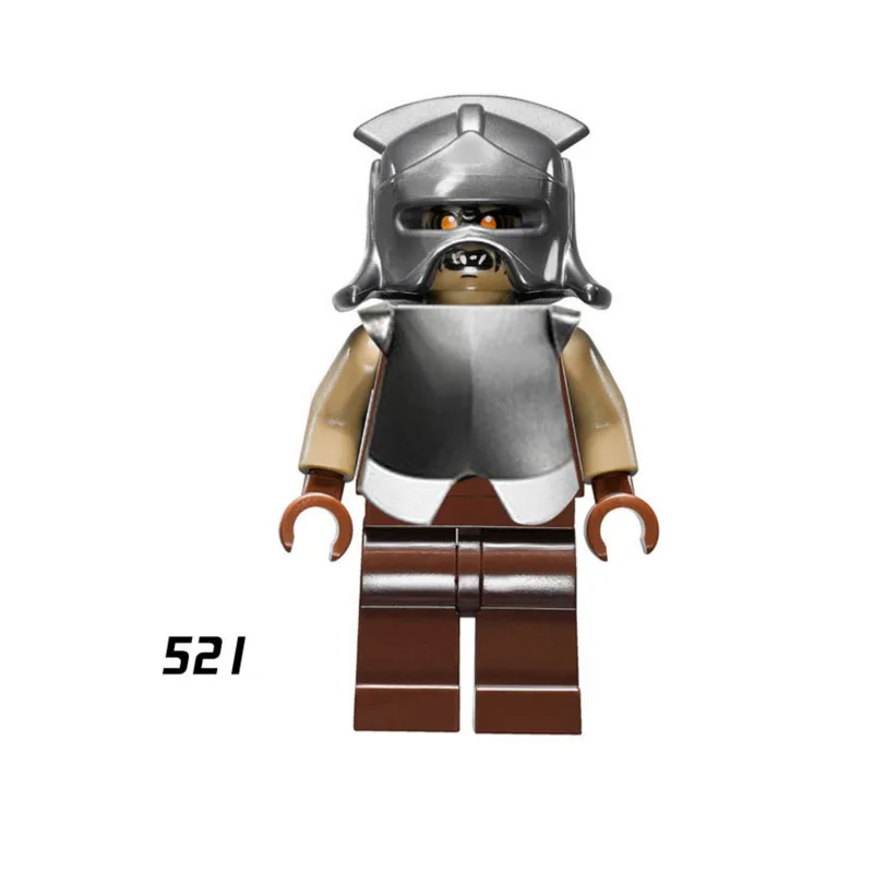 

Single Sale The Lord of the Rings The 521 Orc Ork Building Blocks Figure Bricks Toys kids gifts Compatible Legoed Ninjaed
