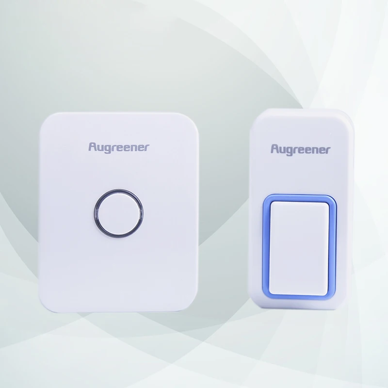 

Augia 2018 wireless door bell button waterproof doorbell free shipping loud indicator for elder