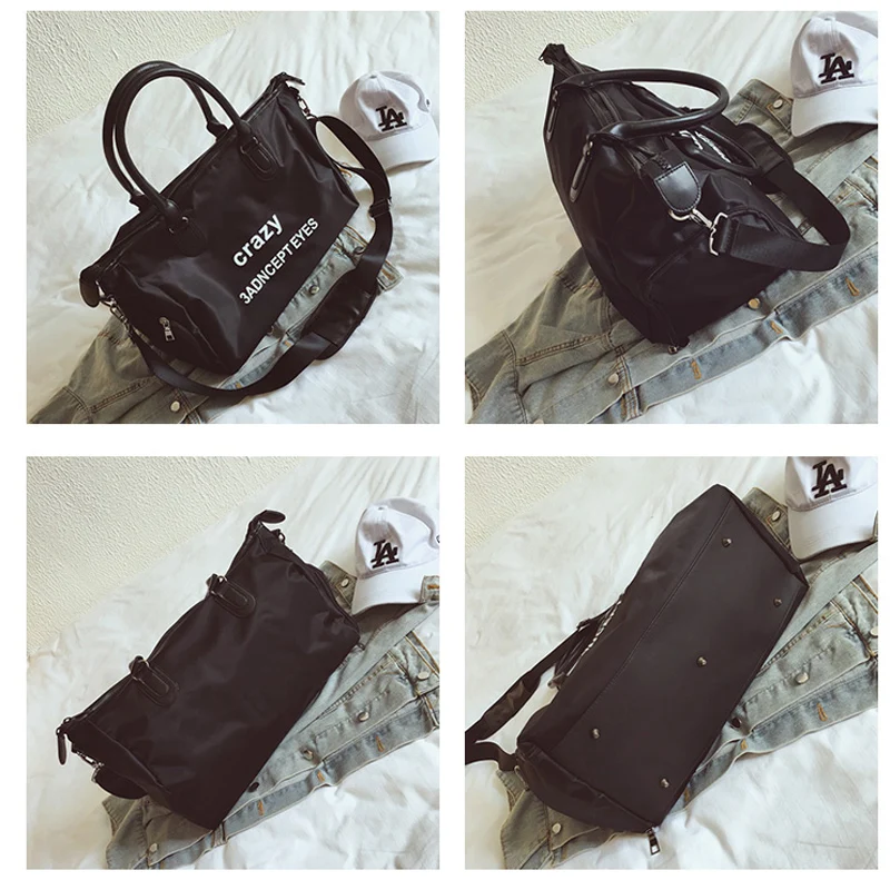 DORANMI оксфордская сумка для багажа, дорожные сумки с буквенным принтом, женская сумка для путешествий, модная брендовая дизайнерская большая дорожная сумка LXB004