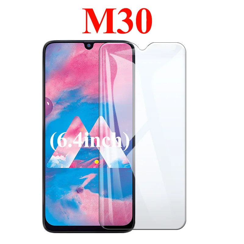 Защитное стекло для samsung Galaxy A70 A30 A50 защитная пленка на экран Samsun Galax A40 M20 M30 M10 A20 A10 A80 A90 защитная пленка - Цвет: M30