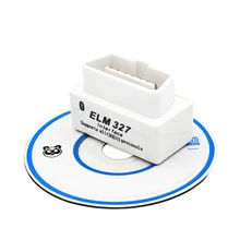 OBD mini ELM327 Bluetooth OBD2 V2.1 автоматический сканер OBDII 2 Автомобильный ELM 327 Тестер диагностический инструмент для Android Windows Symbian