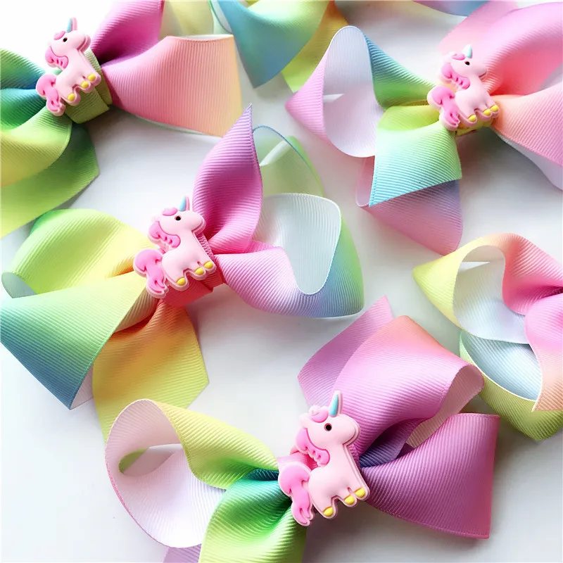 Для Девочек Вечерние Hairbands Единорог пони мультфильм вечерние головной убор Волосы Когти для маленьких девочек милые аксессуары повязки