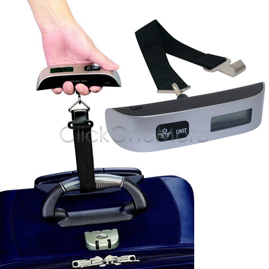 Portable Hanging Electronic Digital Travel Suitcase Luggage Weighing