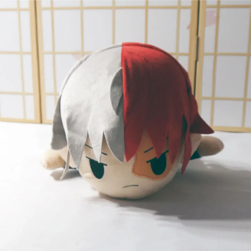 Todoroki Shoto Мой герой училища мидория изуку Bakugou катсуки Todoroki Shoto Косплей игрушка-талисман Аниме Мягкие и плюшевые Мультяшные куклы - Цвет: Todoroki Shoto
