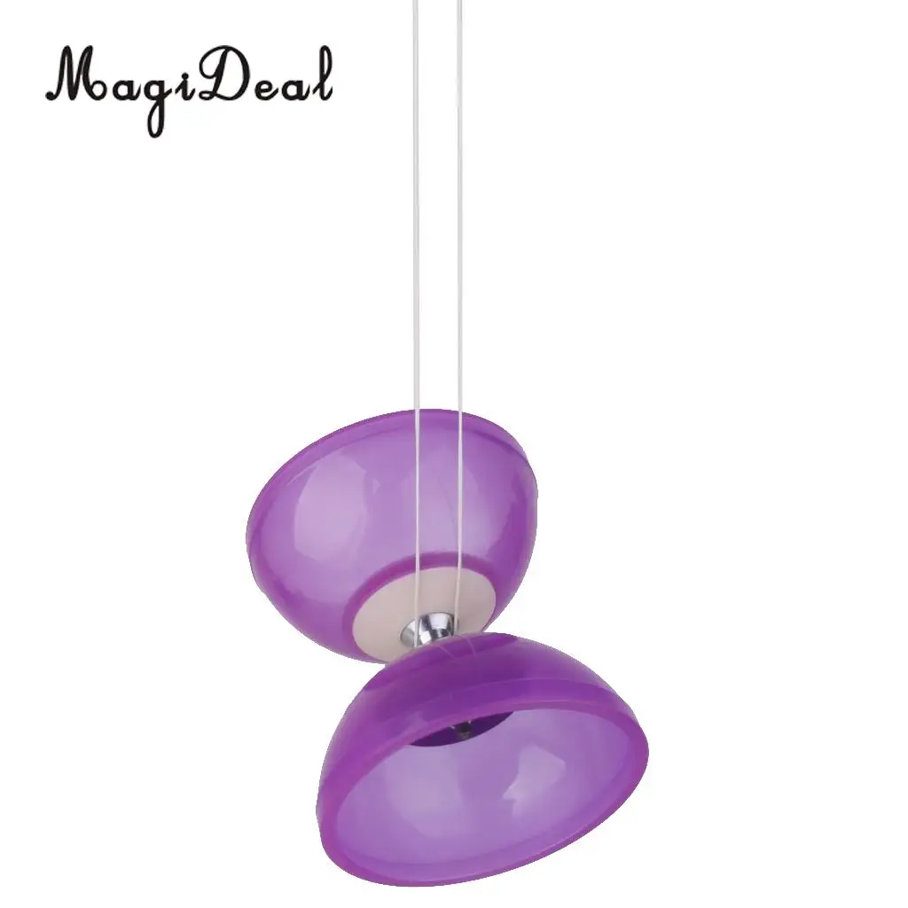 MagiDeal Traditional 1Pc Plactic Diabolo With Handsticks and String Juggling Toy for Kids Children Adult Beginners 4Colors