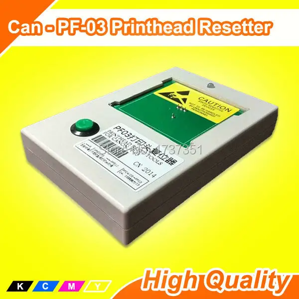 Discount Now ! Good Feedback PF-03 PrintHead Resetter For Canon PF-03 Printer head