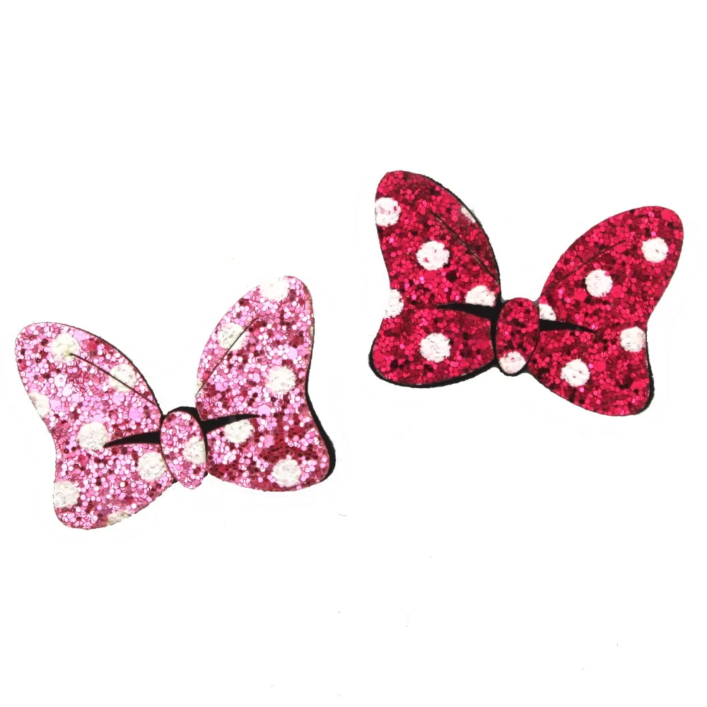

Glitter dot Bow for Hair Accessories