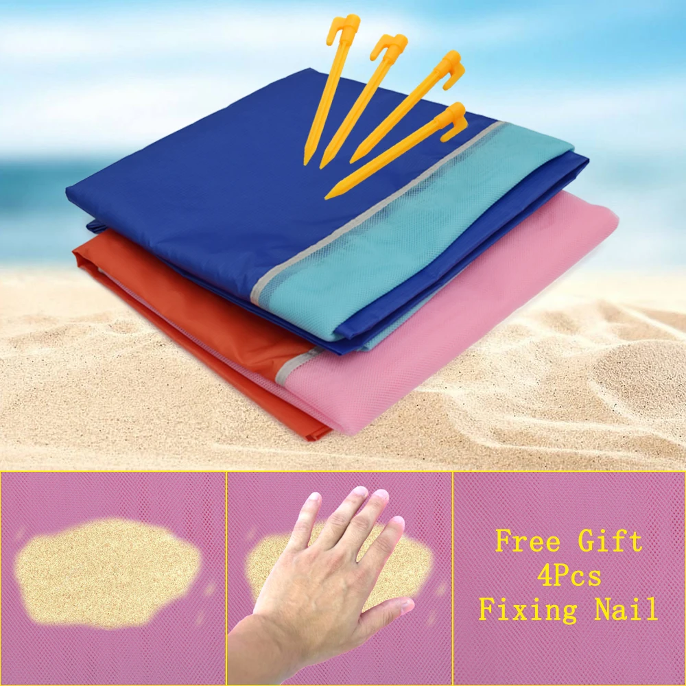 

200x200cm Large Camping Mat Beach Mat Sand Proof Mat Waterproof Blanket Travel Summer Vacation Outdoor Sleeping Pad