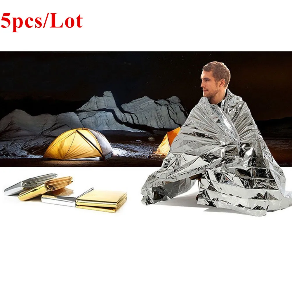 reflektierend 5/ x Rettungsdecke thermischer Schutz f/ür Notf/älle und Erste Hilfe