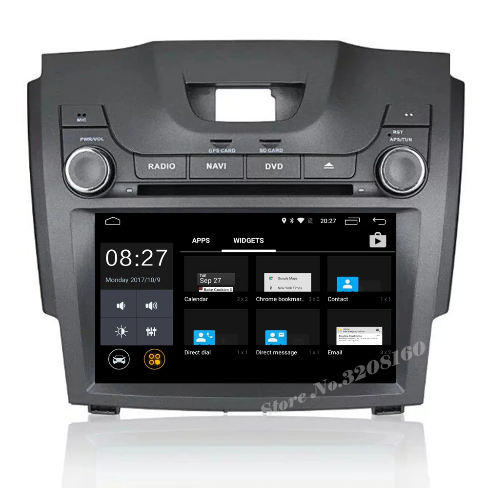 Top 2din 8" Car DVD Player for CHEVROLET S10 ISUZU D-MAX with Radio RDS BT swc GPS free map 3G 4G WIFI MP3 MP4 1080P Bluetooth call 4