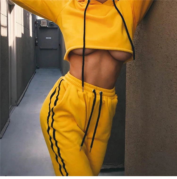 Zogaa 2019 Hoodies Tracksuits for Women 2 Pcs Autumn Women Clothing Stripe Print Bodycon Hoodies Sweatshirt Skinny Pants Sets Zogaa 2019 Hoodies Tracksuits for Women 2 Pcs Autumn Women Clothing Stripe Print Bodycon Hoodies Sweatshirt Skinny Pants Sets