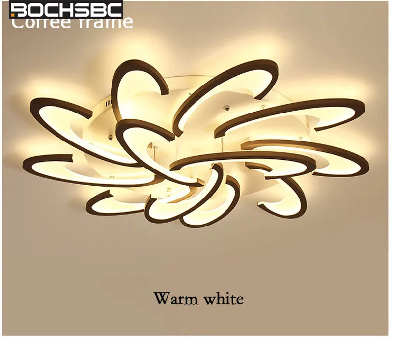 BOCHSBC Креативный дизайн акриловый абажур потолочный светильник Современный осветительный прибор для гостиной спальни столовая