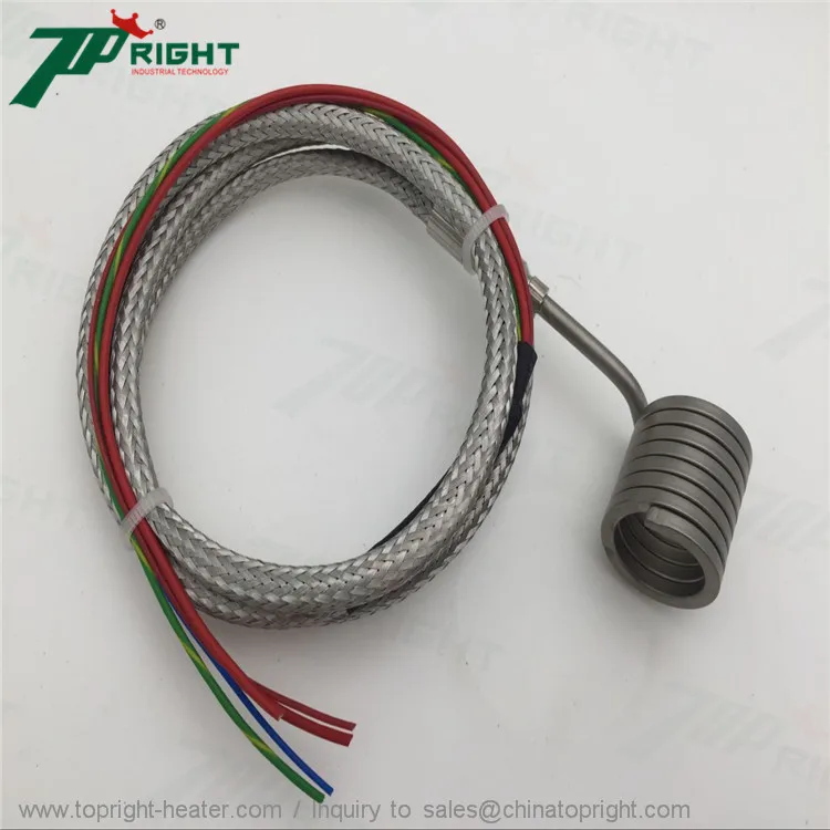 

flexible hot runner spring coil heater for Blow molding machine