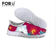 FORUDESIGNS/женская повседневная обувь на плоской подошве; Летняя женская обувь на плоской подошве; chaussure femme; обувь на платформе для любителей ходьбы