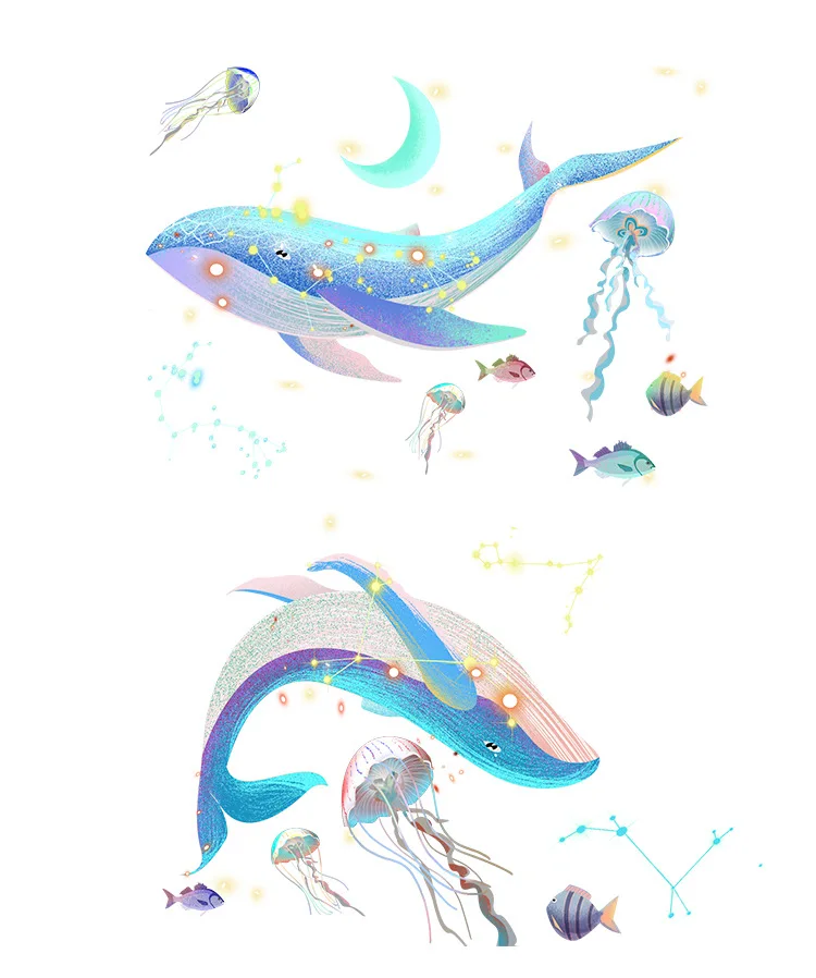 

The Whale Colorful High Quality Masking Tape 60mm*5M DIY Journal Diary Decoration Washi Tape Free Shipping