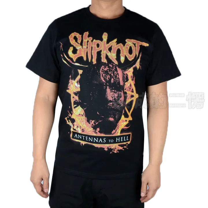 31 конструкций Harajuku 3D гексаграмма демон черного козла Slipknot рок брендовая рубашка Хардрок тяжелых металлов хлопок camiseta рокер Tee - Цвет: 5