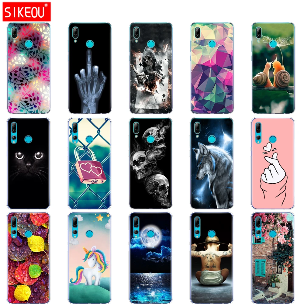 

For Huawei P Smart 2019 Cases Silicon Soft TPU Back Cover For Huawei P Smart plus 2019 Case Cover for huawei p smart Z bumper
