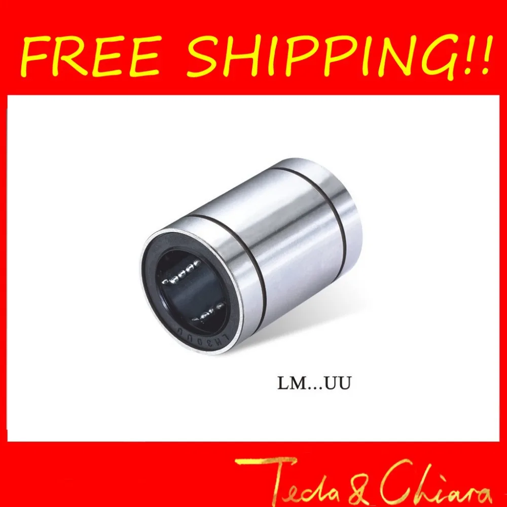 2Pcs LM16 LM16UU LB16UU SDM16UU LM162837 16mm x 28mm x 37mm Linear Ball