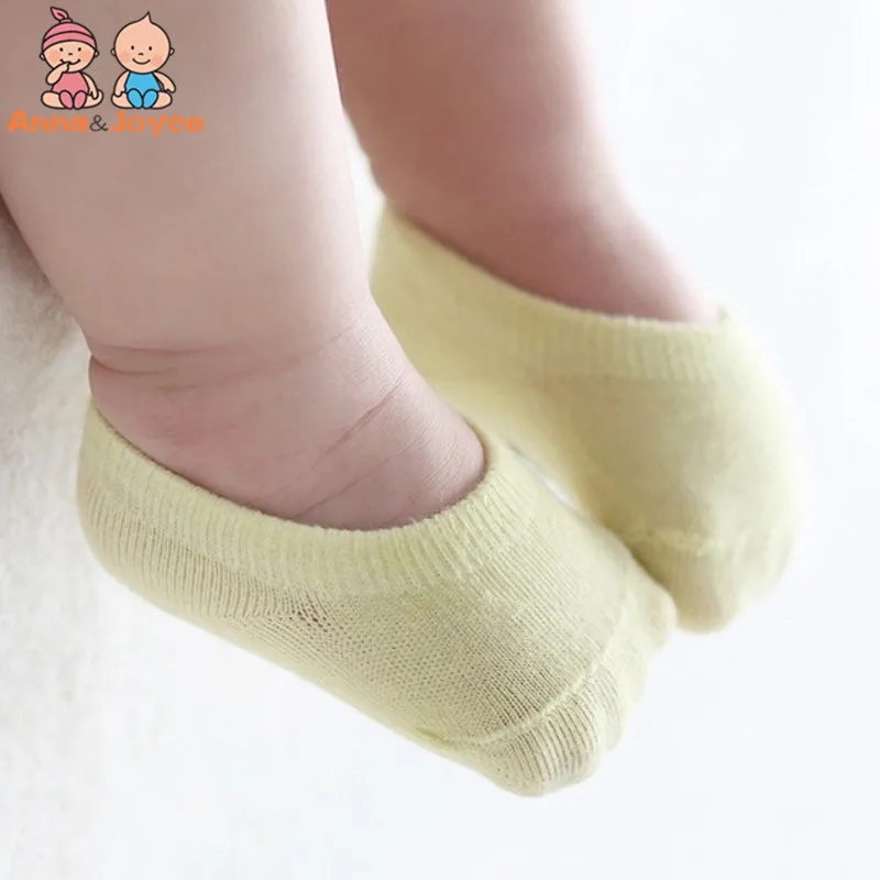 5Pairs/lot Fashion Children's Invisible Boat Socks Baby Non Slip Socks