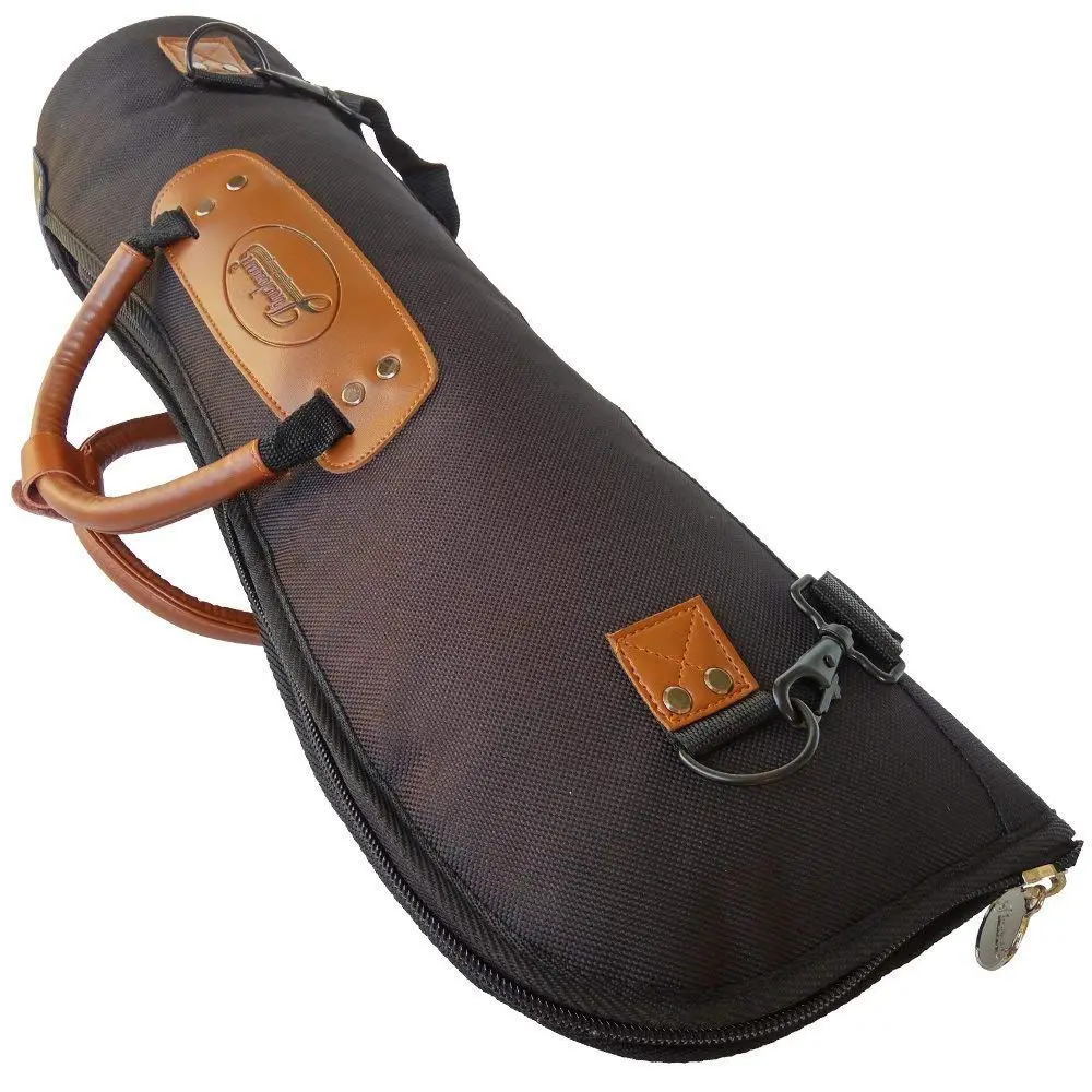 

AFBC JINCHUAN Professional Trumpet Gig Bag 1200D Water-resistant Oxford Cloth Soft Carrying Case 15mm Foam Cotton Padded with