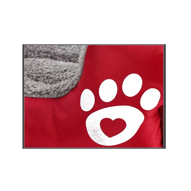 LAPLADOG Warm Winter Dog Bed Sofa Mat Kennel Doggy House Candy Colored Dog Cat Rabbit House Puppy Sleeping Nest