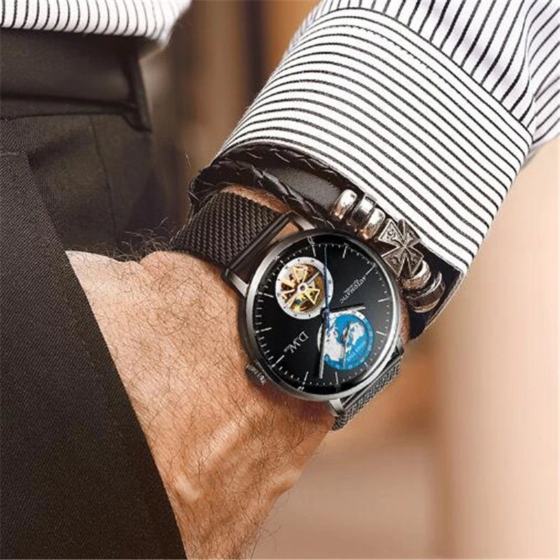 DITA модный дизайн спортивные Бизнес водонепроницаемые механические часы автоматические часы для мужчин лучший бренд Роскошные Horloges часы