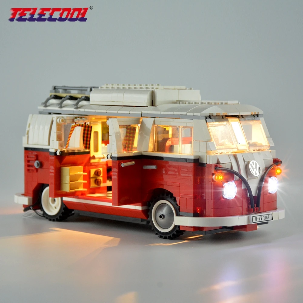 

TELECOOL LED Light Kit (Only Light Set) For Creator Series The T1 Camper Van 10220 And 21001 With Instruction Manual