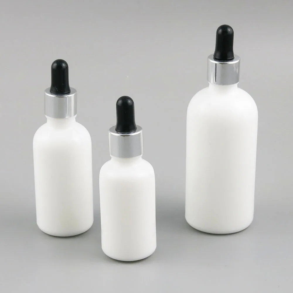 360x30 мл 50 мл 100 мл эфирное масло портативные бутылки белого нефрита с цветной капающий для жидкий реагент бутылочка с пипеткой путешествия