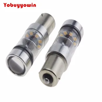 

2Pcs Car 100W WHITE OSRAMCREE 20SMD CHIP 1156 BA15S 382 P21W REVERSE/DRL/BRAKE/FOG SUPER BRIGHT LIGHT BULB CANBUS ERROR FREE