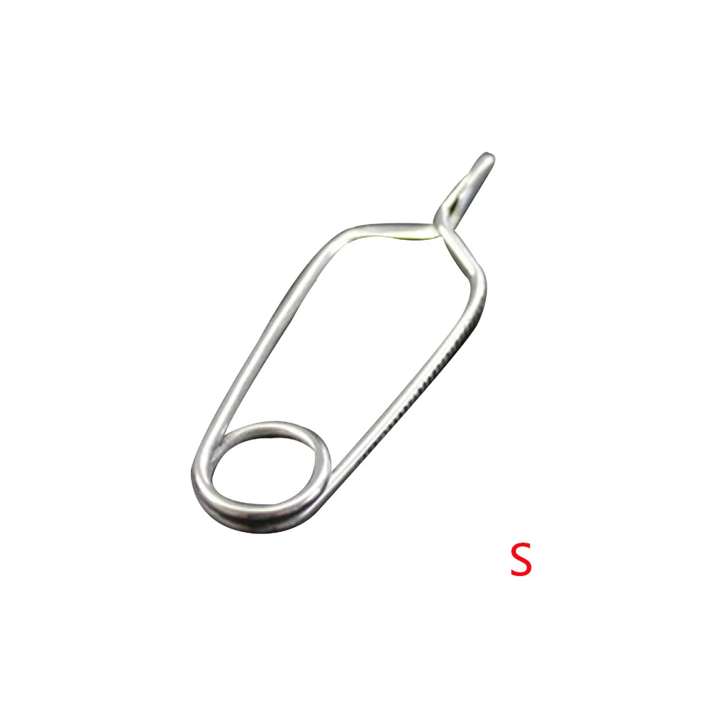 

S M L Non Skid Accessories Tips Hackle Pliers Fly Fishing Hook Stainless Steel Tools Wrapping Rapping Feather Clips Flies Holder