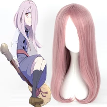 Карнавальный парик Sucy Manbavaran из аниме «маленькая ведьма», карнавальный парик, термостойкий синтетический парик на Хэллоуин, вечерние парики ведьмы