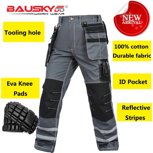 Lightweight Men's Workpants Durable Carpener Cargo Pants Electrician Work  Trousers Work Wear Multi Pockets Utility Work Pants - AliExpress