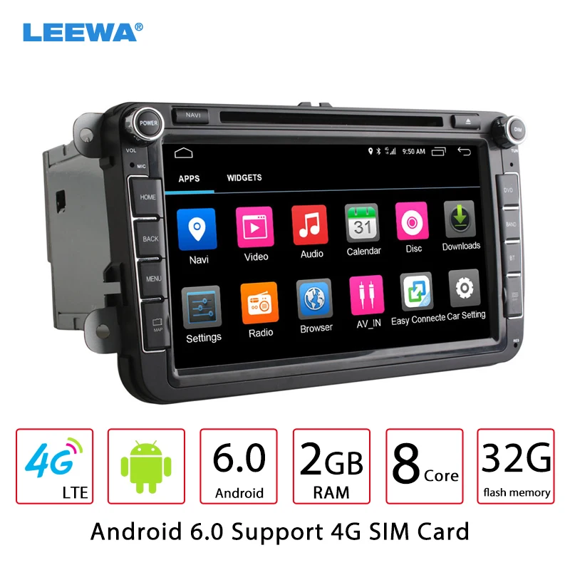 Excellent LEEWA 8inch Android 6.0 (64bit) DDR3 2G/32G/4G LTE Car DVD GPS Radio For Skoda Octavia/Seat/Altea/Leon/Tolendo/Alhambra #CA4560 0 Excellent LEEWA 8inch Android 6.0 (64bit) DDR3 2G/32G/4G LTE Car DVD GPS Radio For Skoda Octavia/Seat/Altea/Leon/Tolendo/Alhambra #CA4560 0