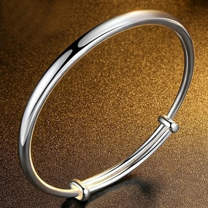 

New Fashion sterling silver Bangle Royal bracelet Gifts For Women Party Accessories