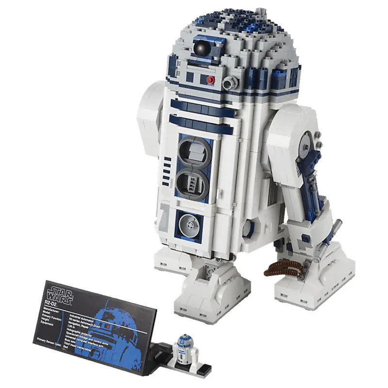 

Lepin 05043 Legoing Star Wars The R2D2 Robot Starwars Model Legoings Building Blocks Bricks Educational Children Christmas Gifts