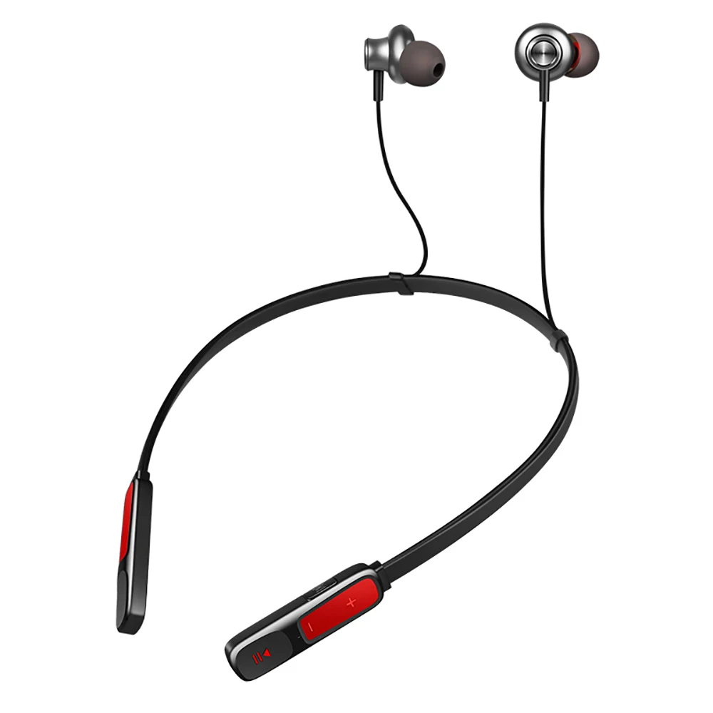 Оригинальные магнитные беспроводные наушники EARDECO, Bluetooth наушники с микрофоном, беспроводные наушники, гарнитура для телефона - Цвет: Red