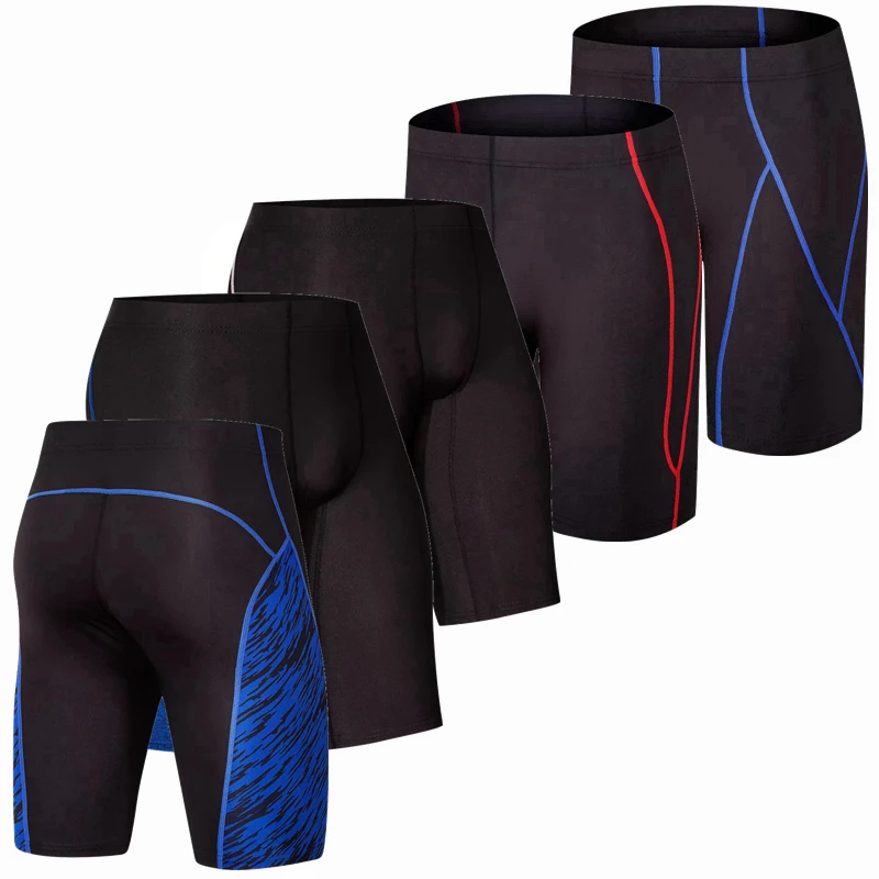 Men Running Shorts GYM fitness Compression Tights Short Sports Football