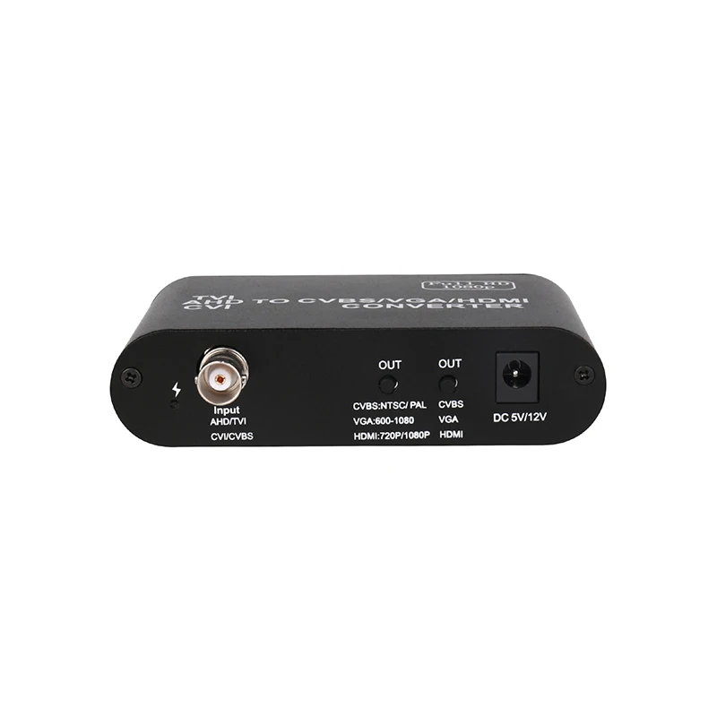 Аналоговый AHD/CVI/TVI к HDMI/VGA/CVBS hd sd видео конвертер